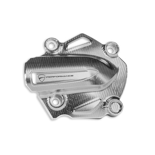 Ducati Silver Billet Aluminum Water Pump Cover 97380151A