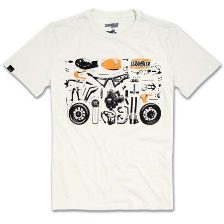 Ducati Scrambler Puzzle T-Shirt 98769446