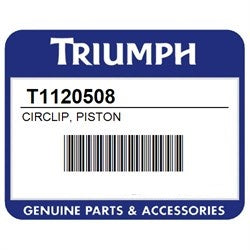 Triumph CIRCLIP, PISTON T1120508