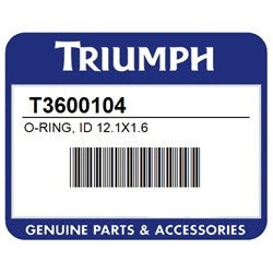 Triumph O-Ring, ID 12.1x1.6 T3600104