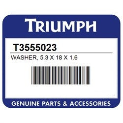 Triumph Washer, 5.3 x 18 x 1.6 T3555023