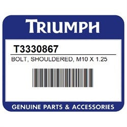 Triumph BOLT, SHOULDERED, M10 X 1.25 X 53.1 T3330867