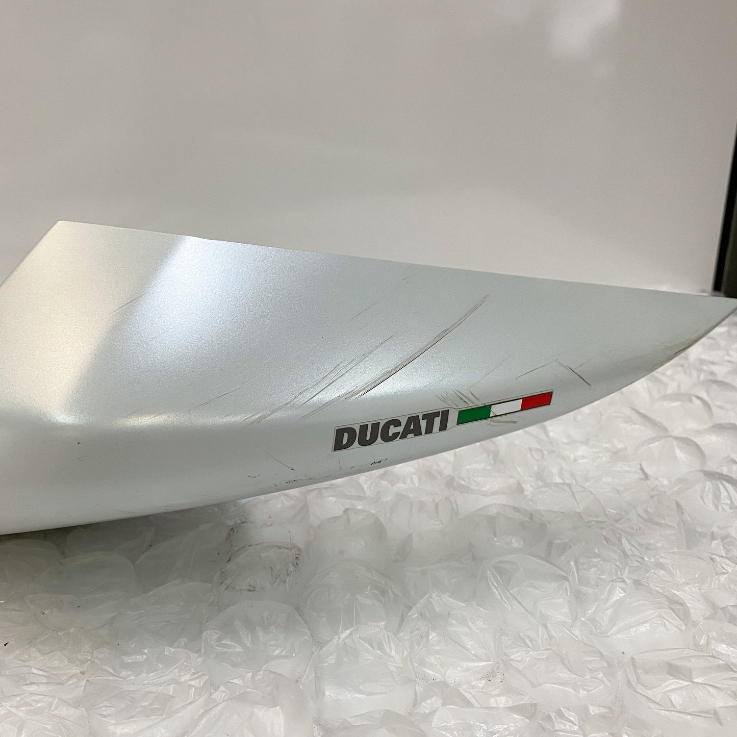 Ducati 959 Frame Cover LH, White 48212151AW USED