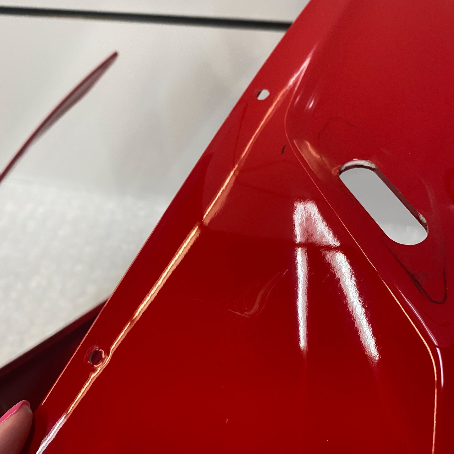 Ducati 1299 Complete Headlight Fairing, Red 481P1182AA USED