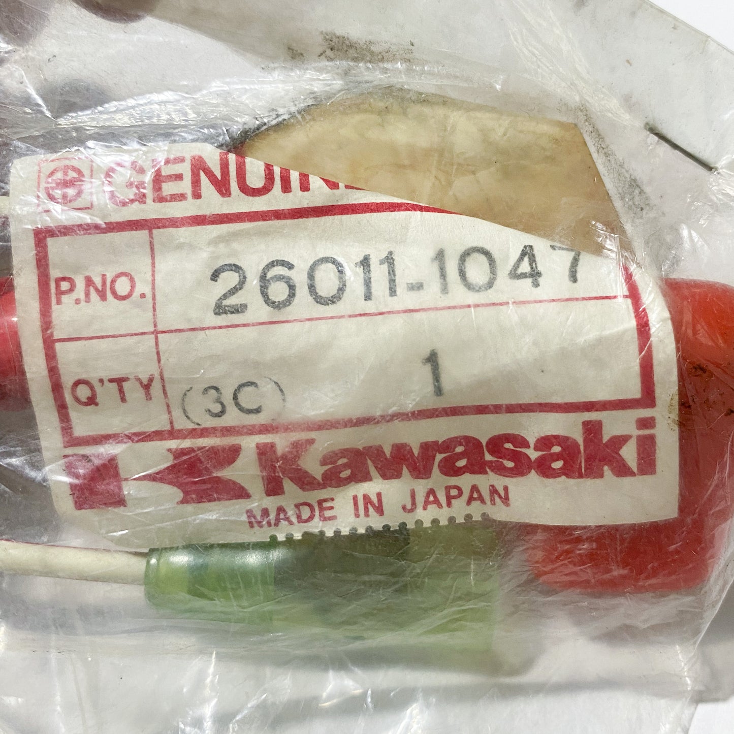 Kawasaki WIRE,STARTER LEAD 26011-1047 NOS