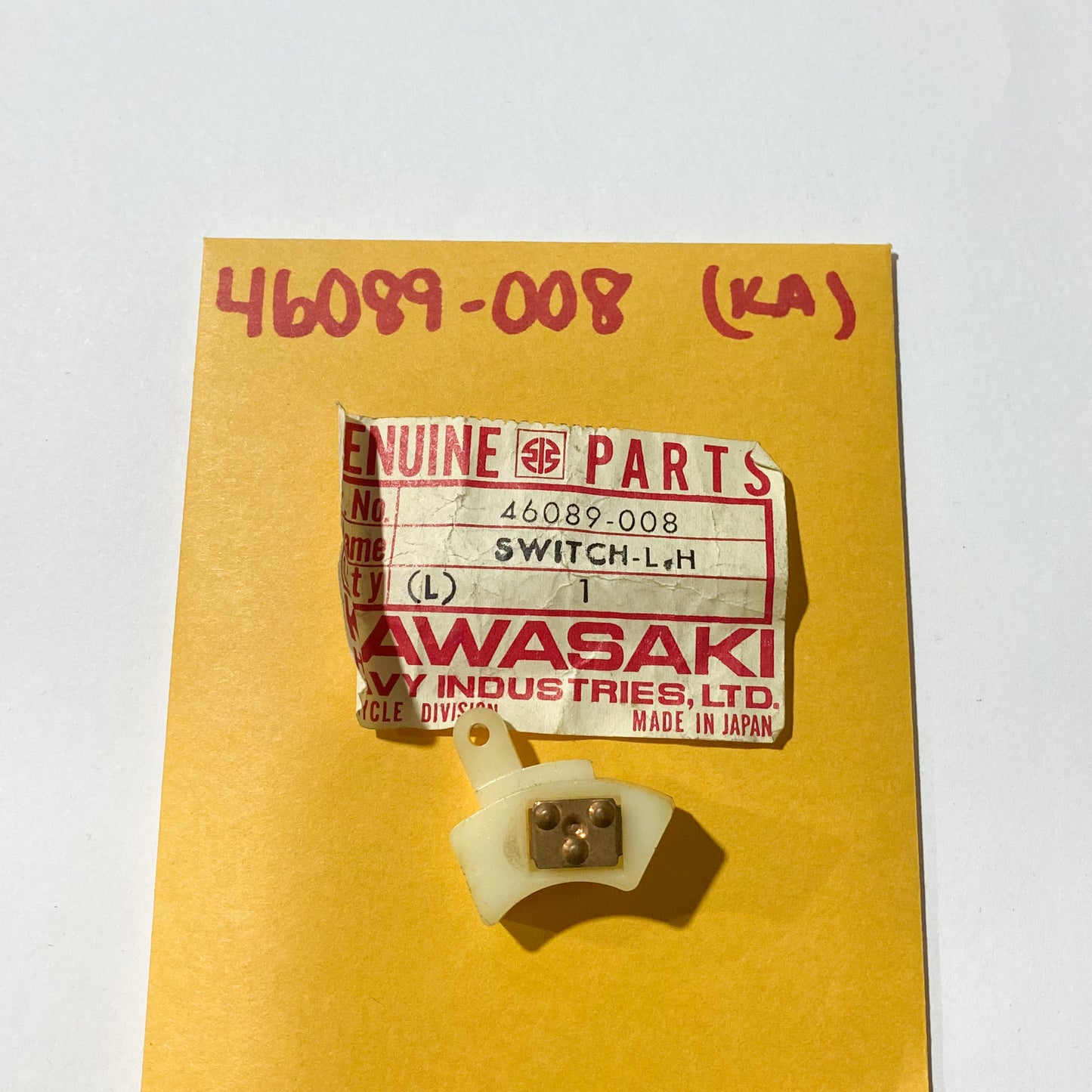 KAWASAKI SWITCH-L.H. 46089-008