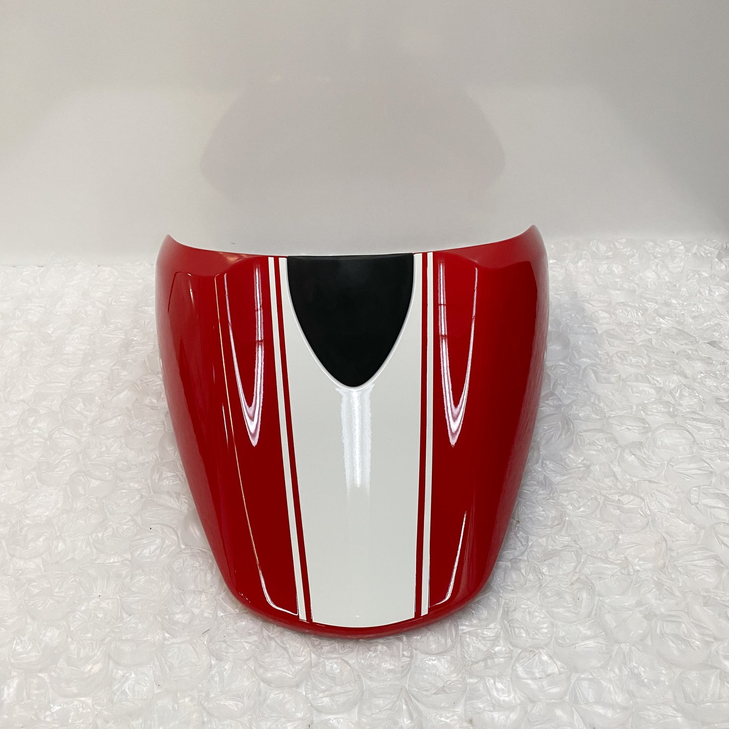 Ducati Seat Cover Red/ White Stripe M1100 EVO 59510981AC