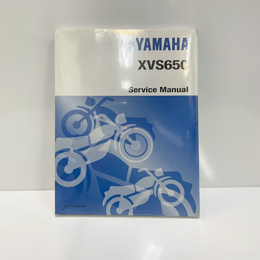 Yamaha XVS650K(C),AK(C), S(C), AS(C) Service Manual LIT-11616-XV-00 NOS