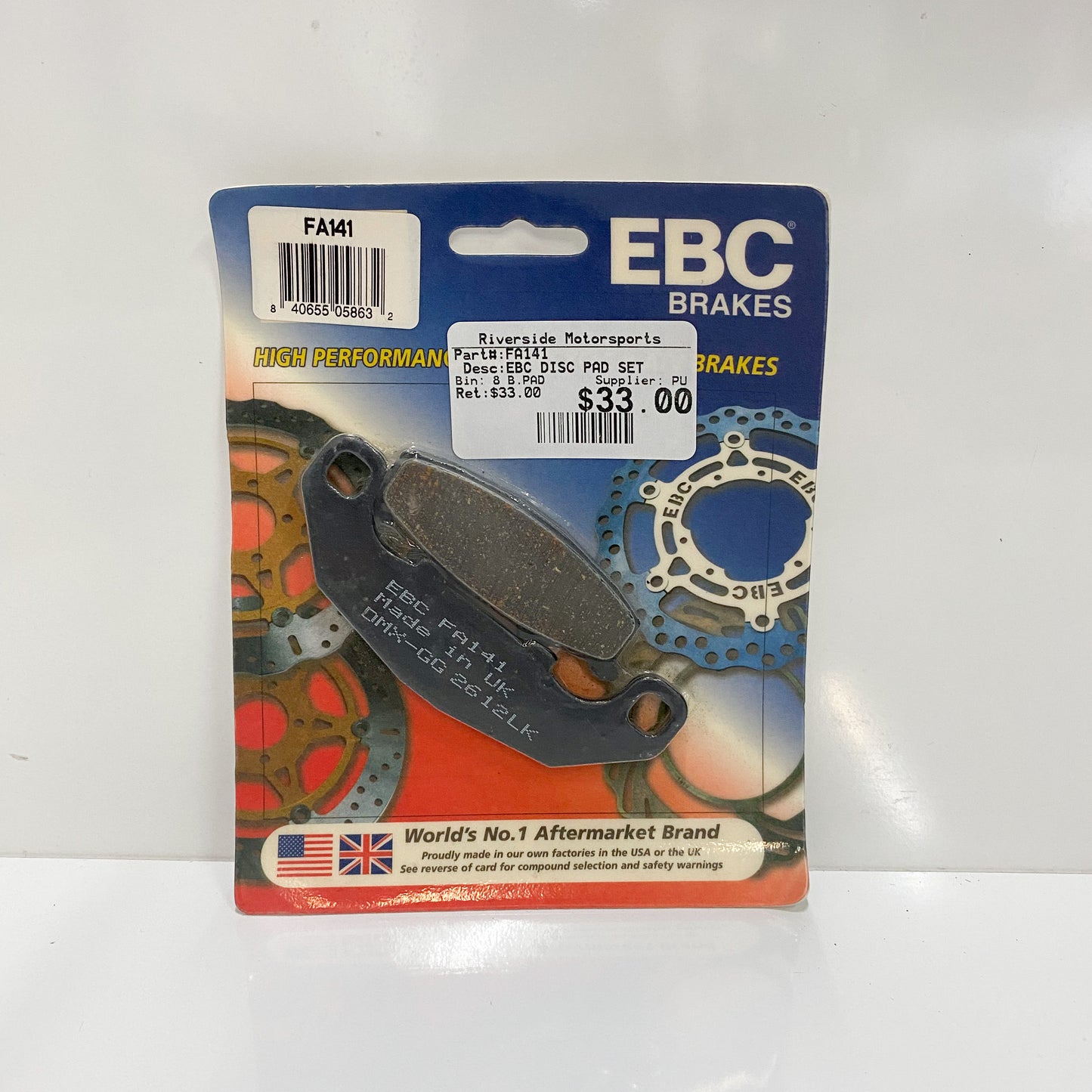 EBC FA141 Disc Brake Pad Set