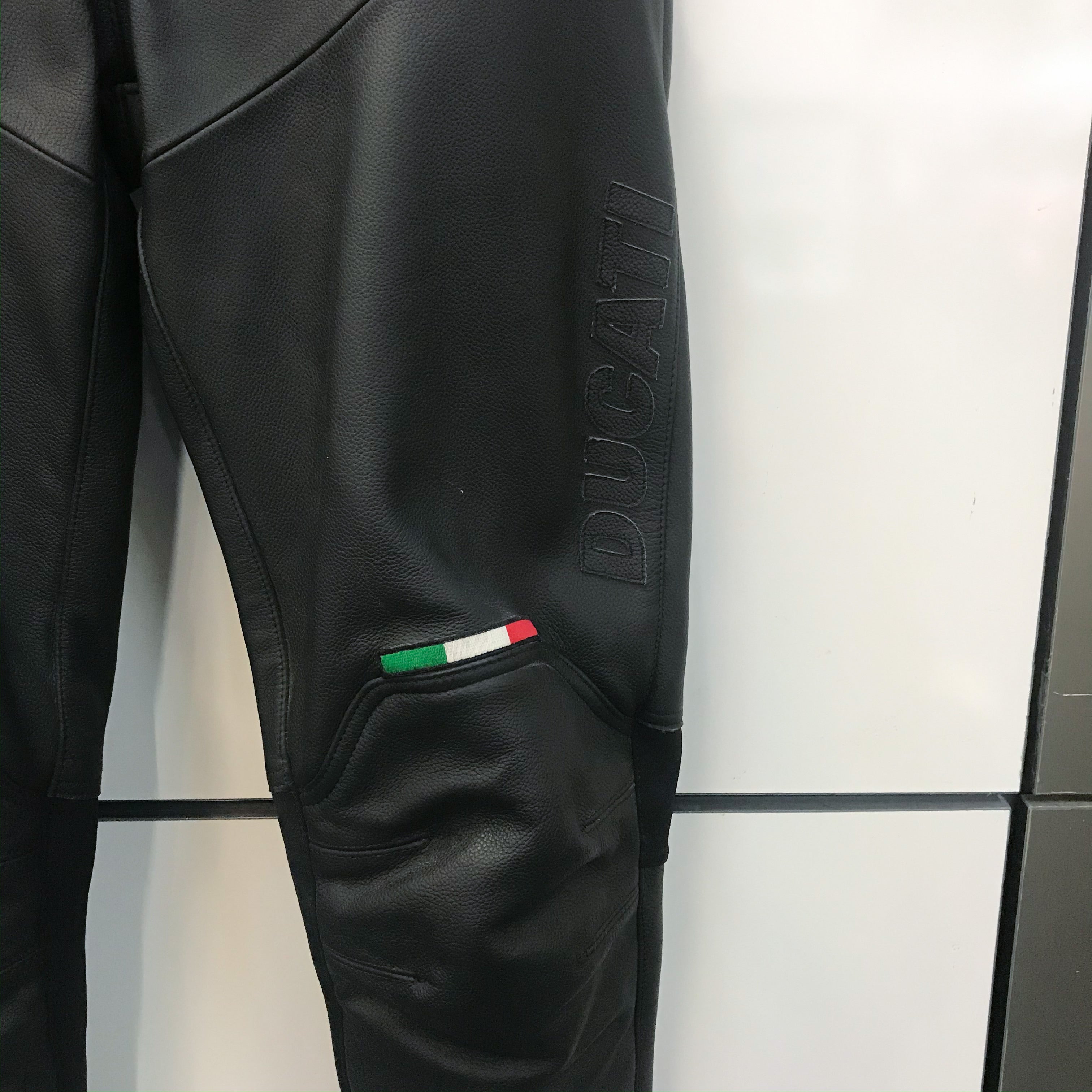 Dainese MIG Black Leather Red and Leather Motorcycle Trousers For Sale  Online - Outletmoto.eu