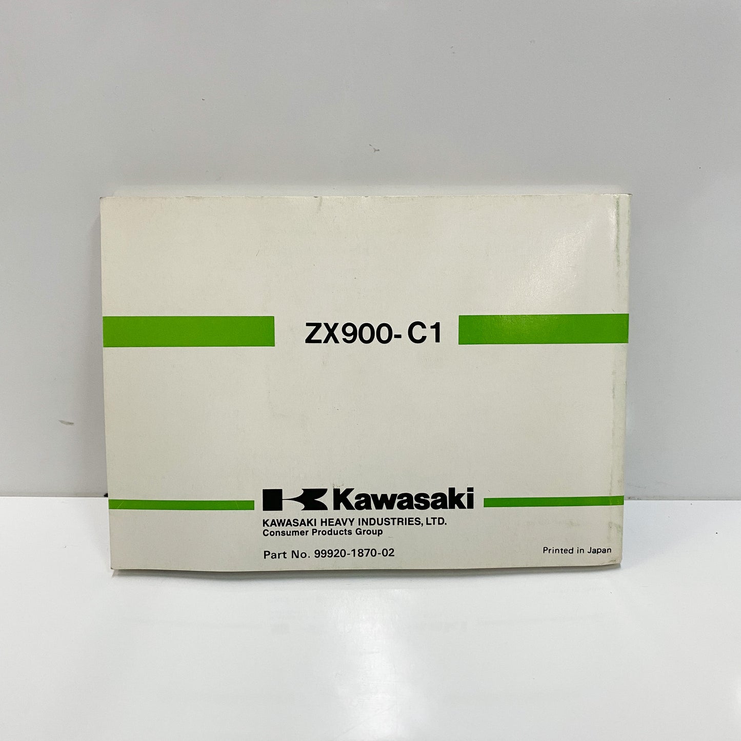 Kawasaki OWN MAN ZX900C1 99920-1870-02