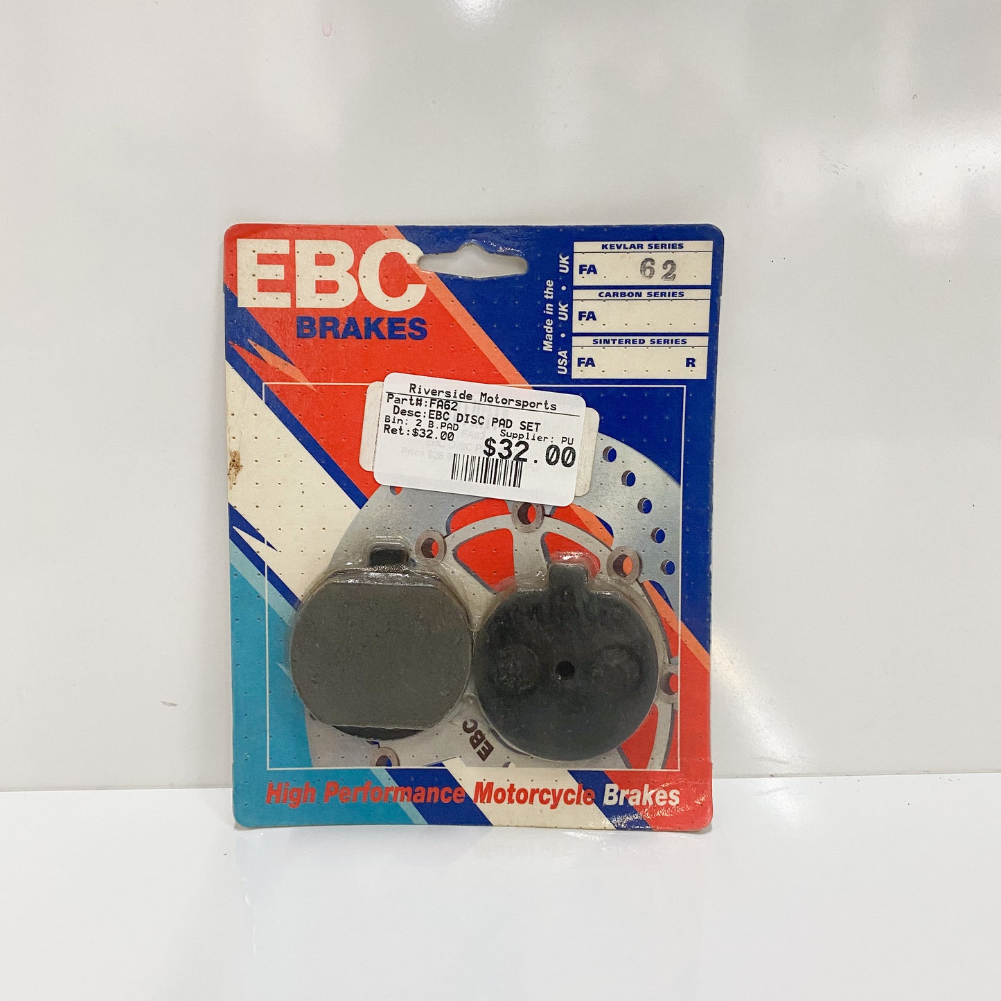 EBC FA62 Disc Brake Pad Set