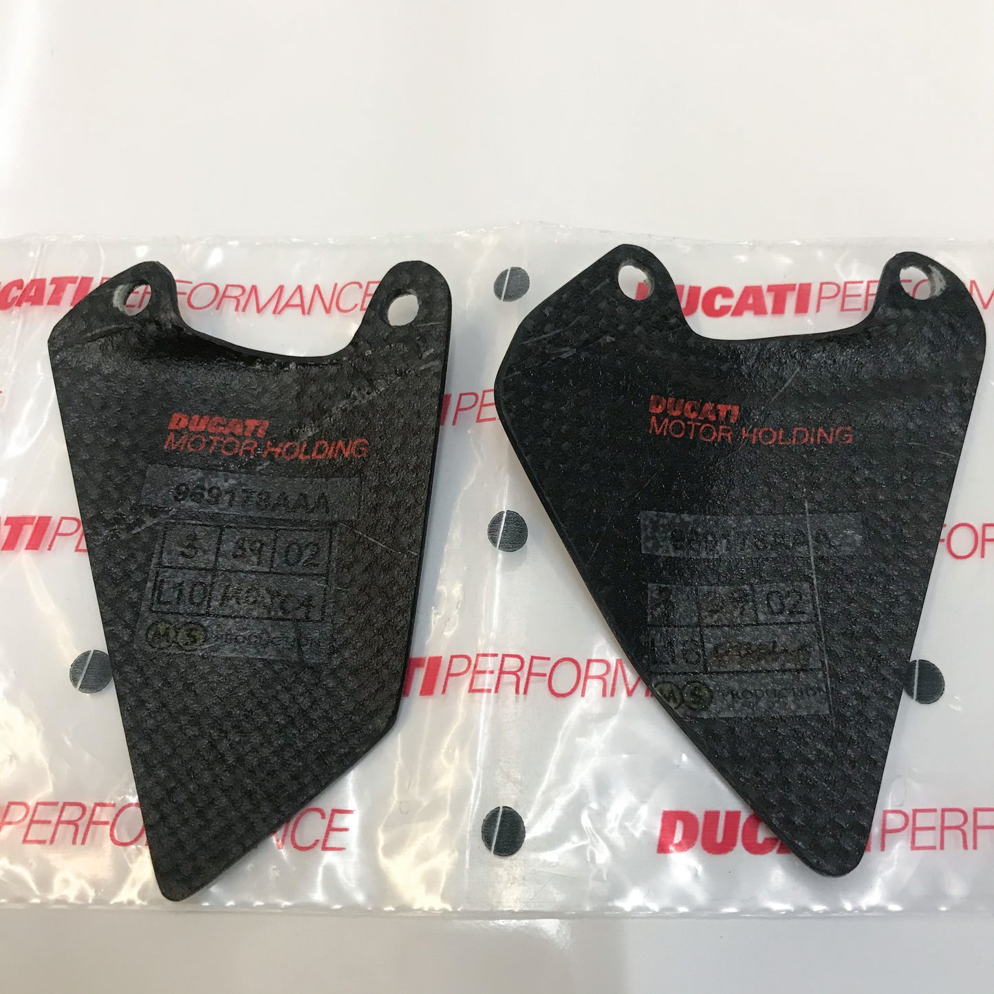 Ducati OEM Carbon Front Heel Guard 748/916/996/998  969178AAA
