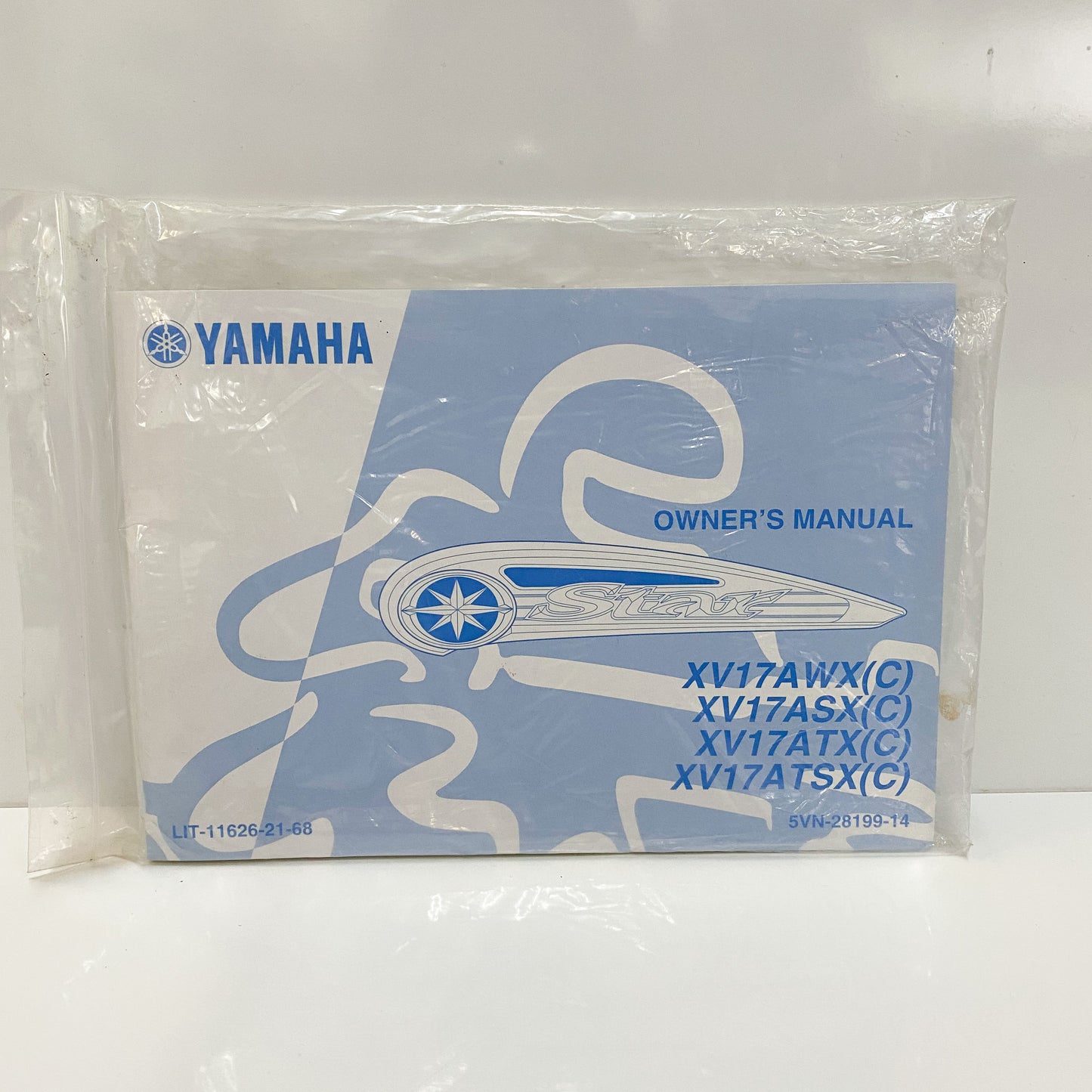Yamaha XV17ASX/ATX/ATSX/AWX Owners Manual LIT-11626-21-68 NOS