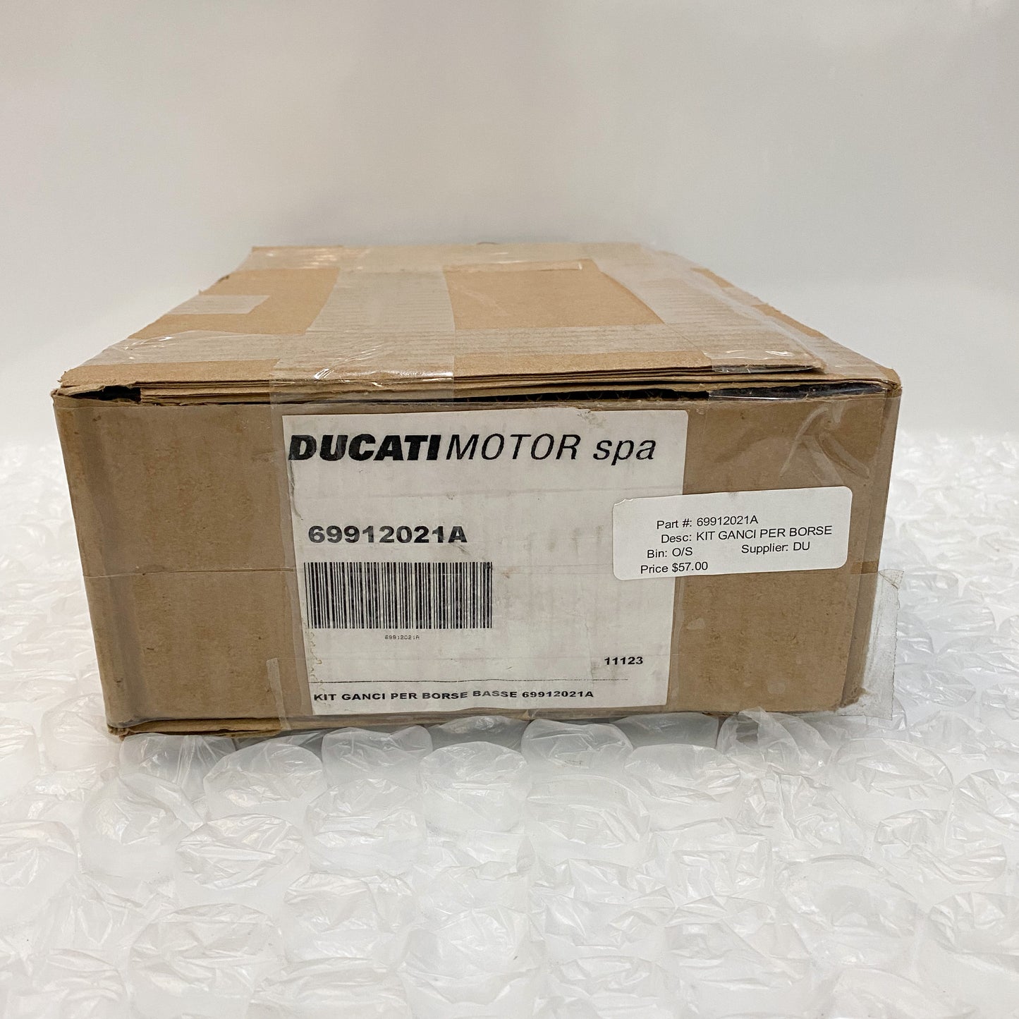 Ducati Pannier Hook Kit For Low Capacity Bags 69912021A
