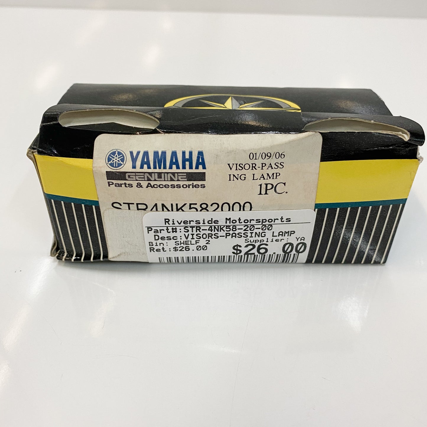 Yamaha Billet Visor - Passing Lamp STR-4NK58-20-00