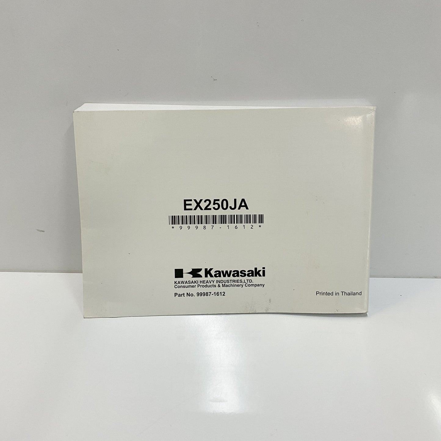 Kawasaki O/M EX250J 99987-1612