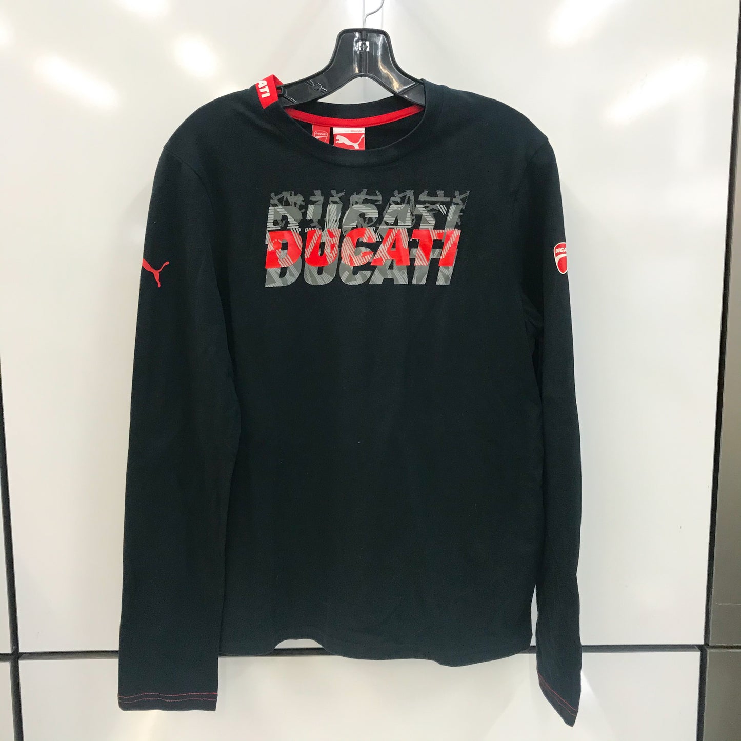 Ducati Men's Graphic Long-Sleeve Shirt Puma 981014303