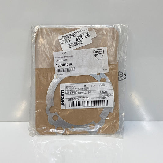 Ducati OEM Cylinder Gasket 0.3mm 78610491A