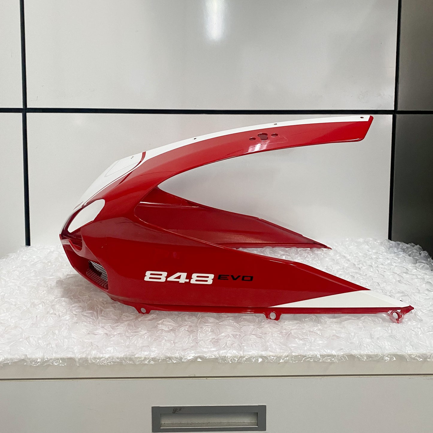 Ducati 848 EVO CORSE SE '12 Headlight Fairing 48120404BH Take-Off