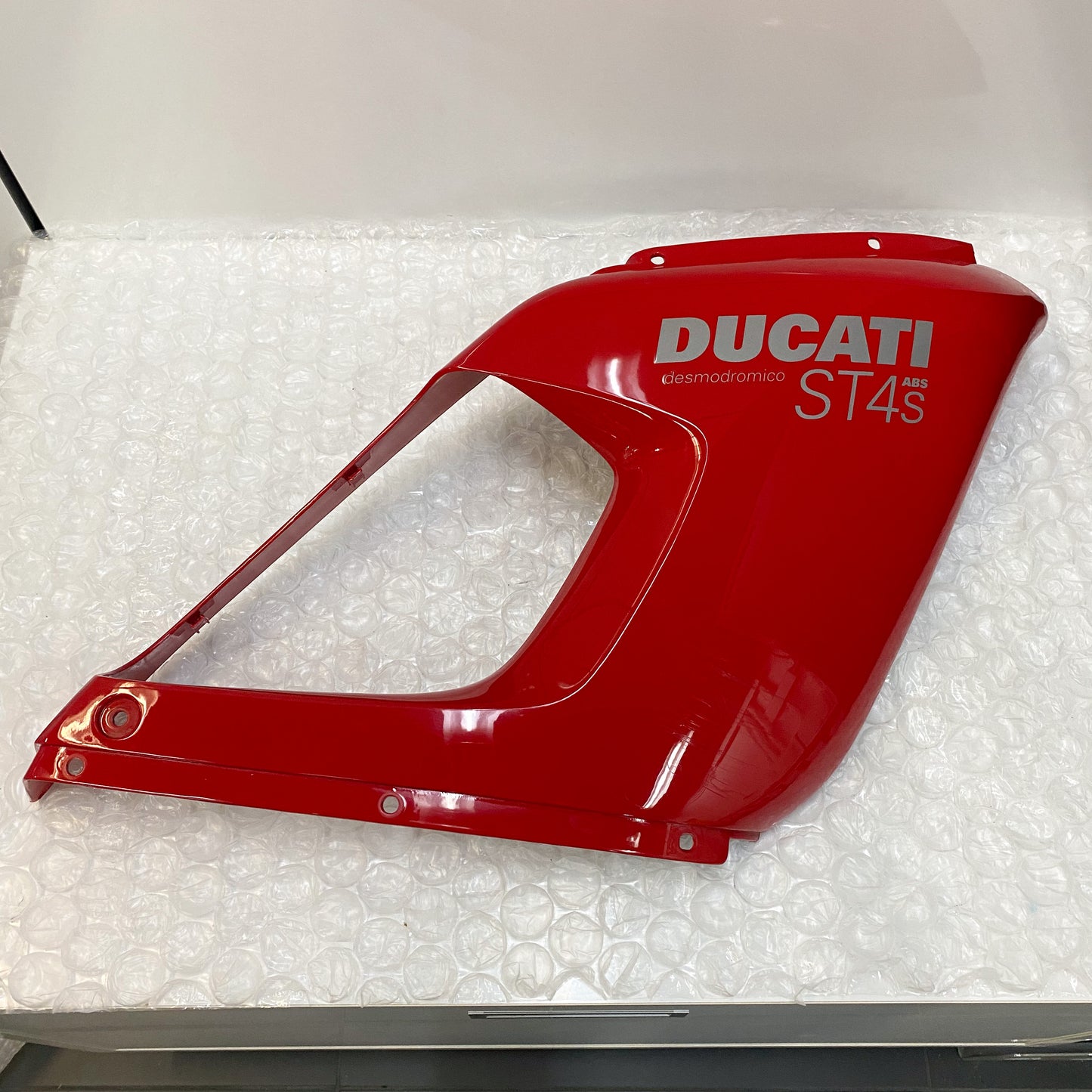 Ducati ST4S ABS Right Upper Half Fairing, Red 48011312BA USED