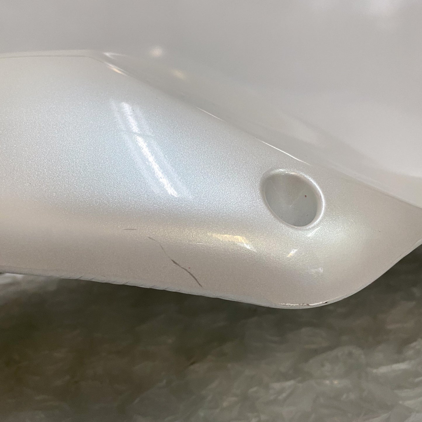 Ducati M 696/1100 Pearl White Left Tank Panel 48012591DW NTOP