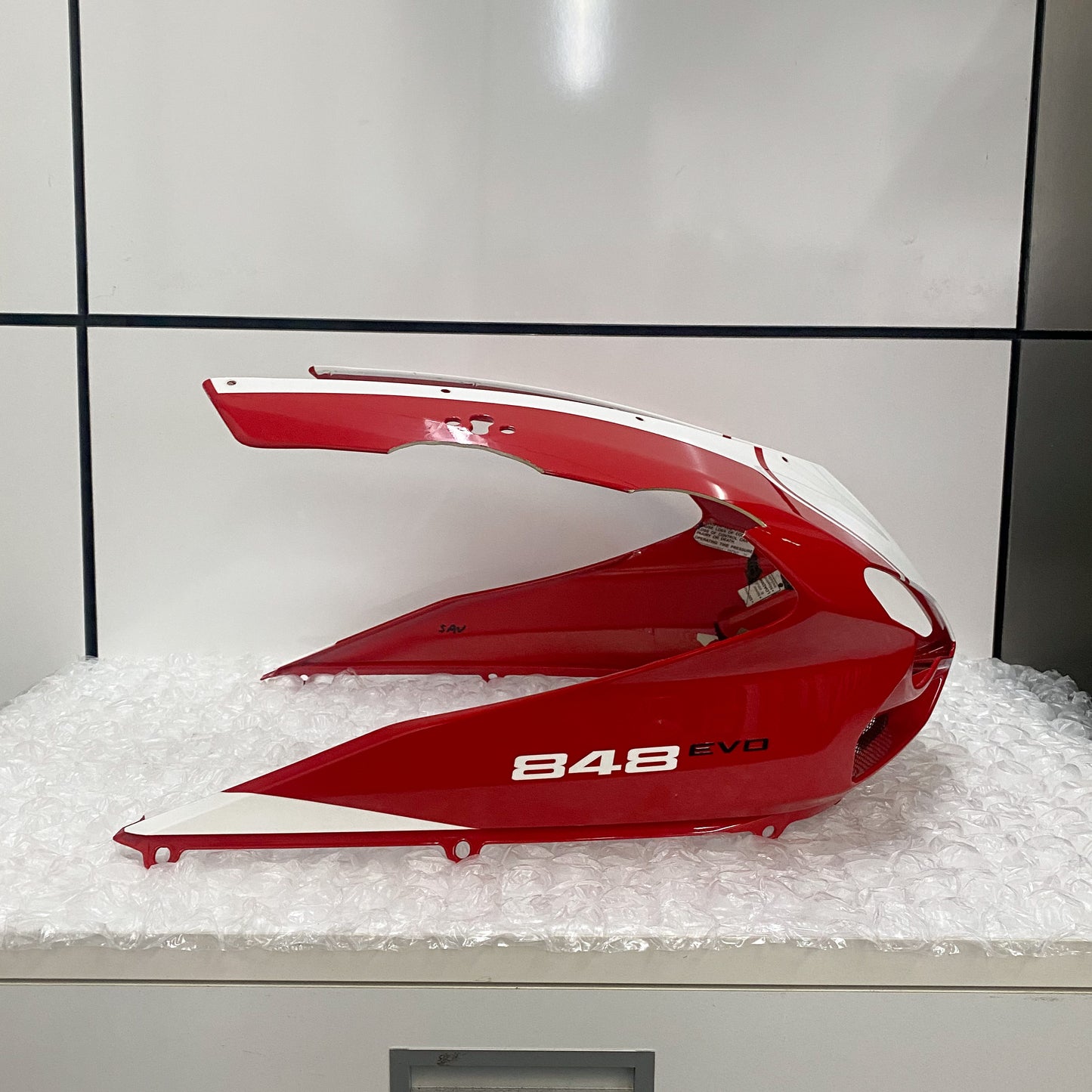 Ducati 848 EVO CORSE SE '12 Headlight Fairing 48120404BH Take-Off