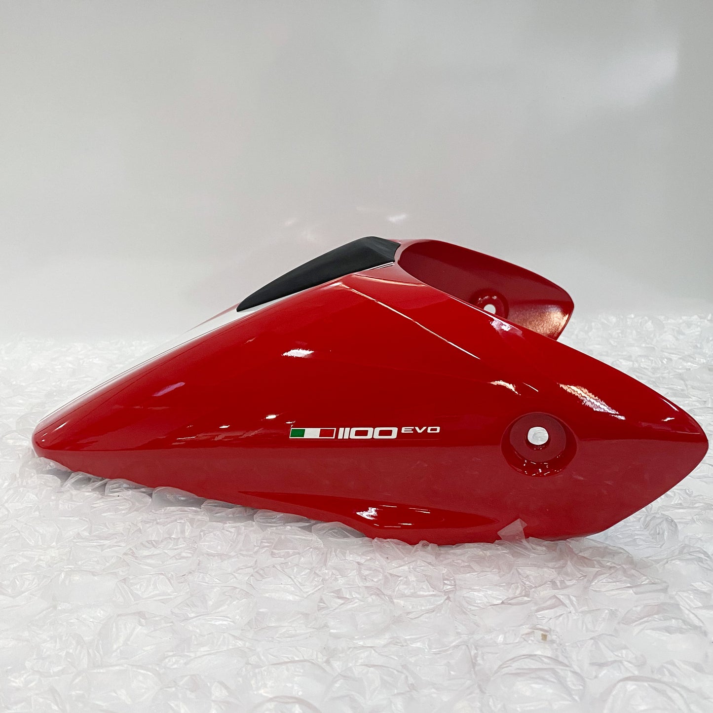 Ducati Seat Cover Red/ White Stripe M1100 EVO 59510981AC