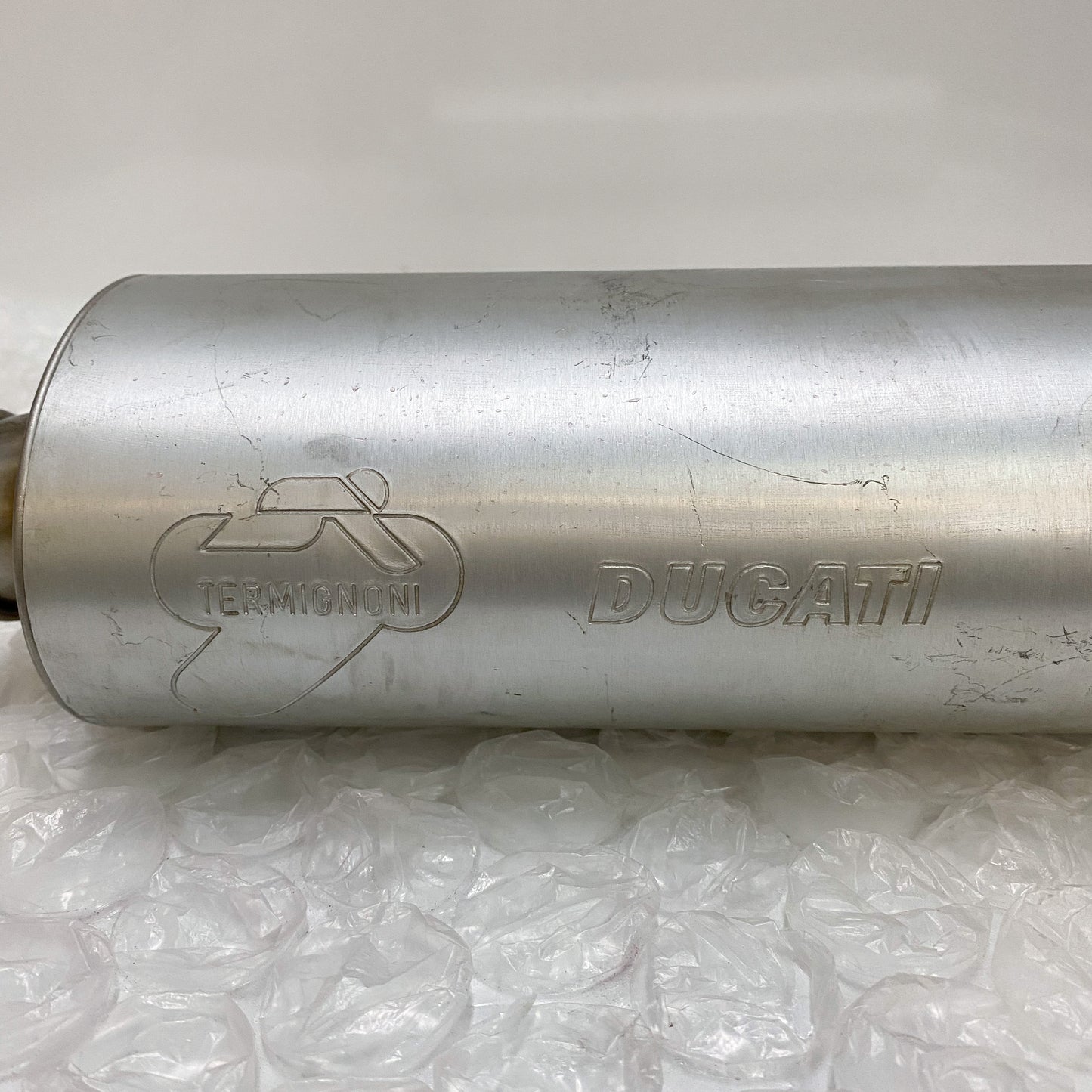 Ducati 748 S Right & Left Silencers USED 57310493A/ 57410493A