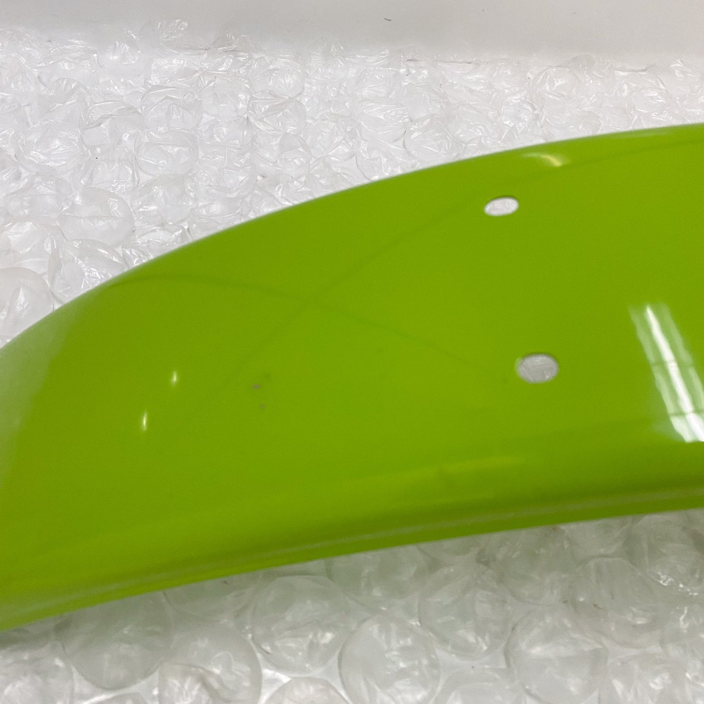 KAWASAKI FENDER-FRONT,L.GREEN 35004-048-65 NOS