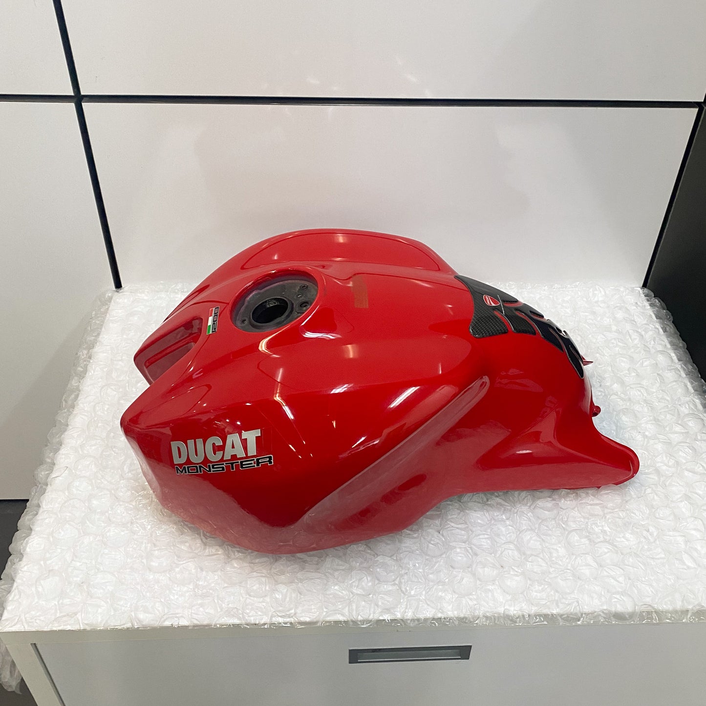 Ducati Montser 1200 '14-'16 Gas Tank, Red 58612001CA USED