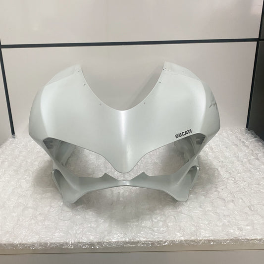 Ducati 959 Complete Headlight Fairing, White 481P3631AW USED