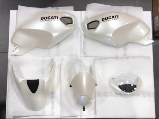 Ducati Monster Painted Bodywork Kit - Pearl White 69924583AW