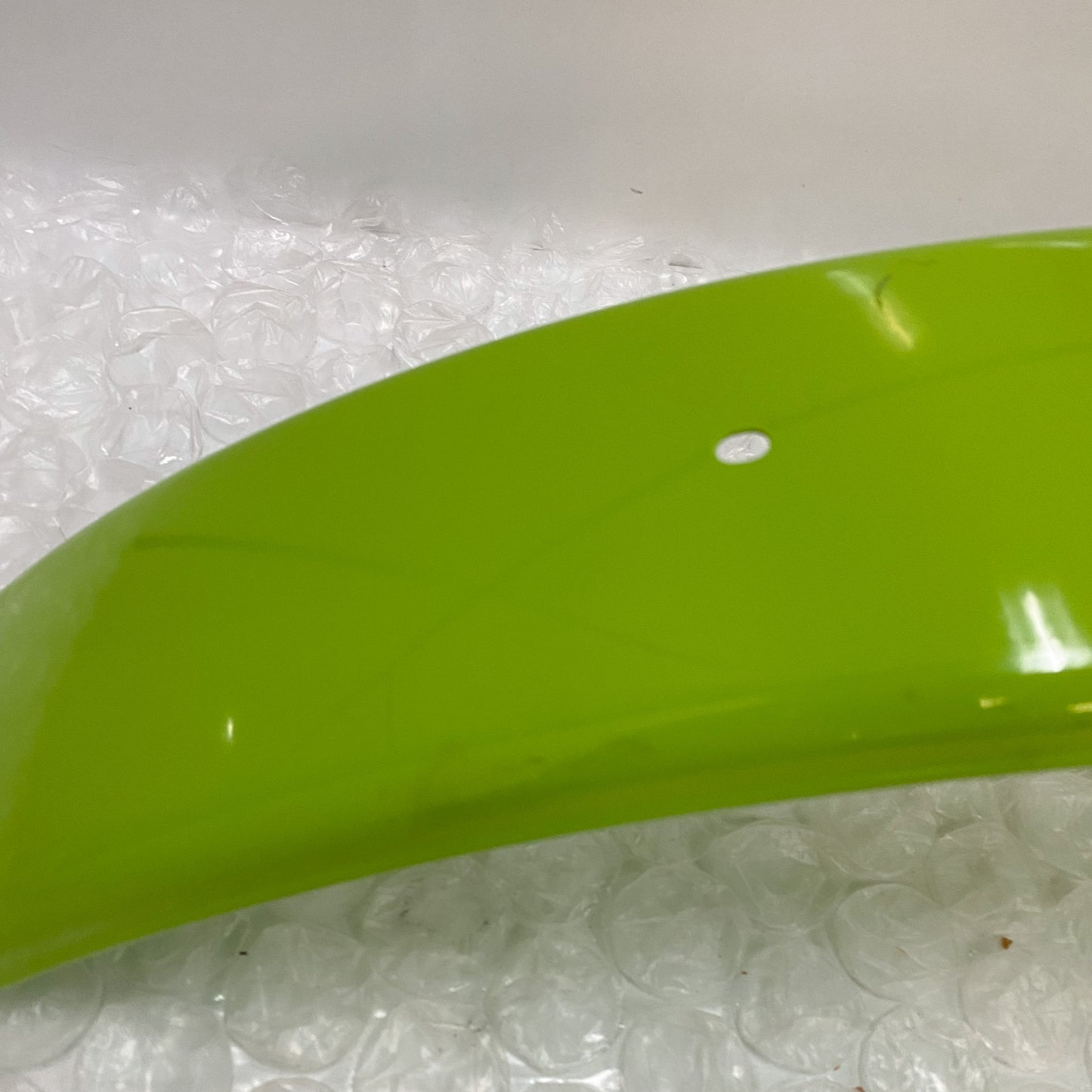 KAWASAKI FENDER-FRONT,L.GREEN 35004-048-65 NOS