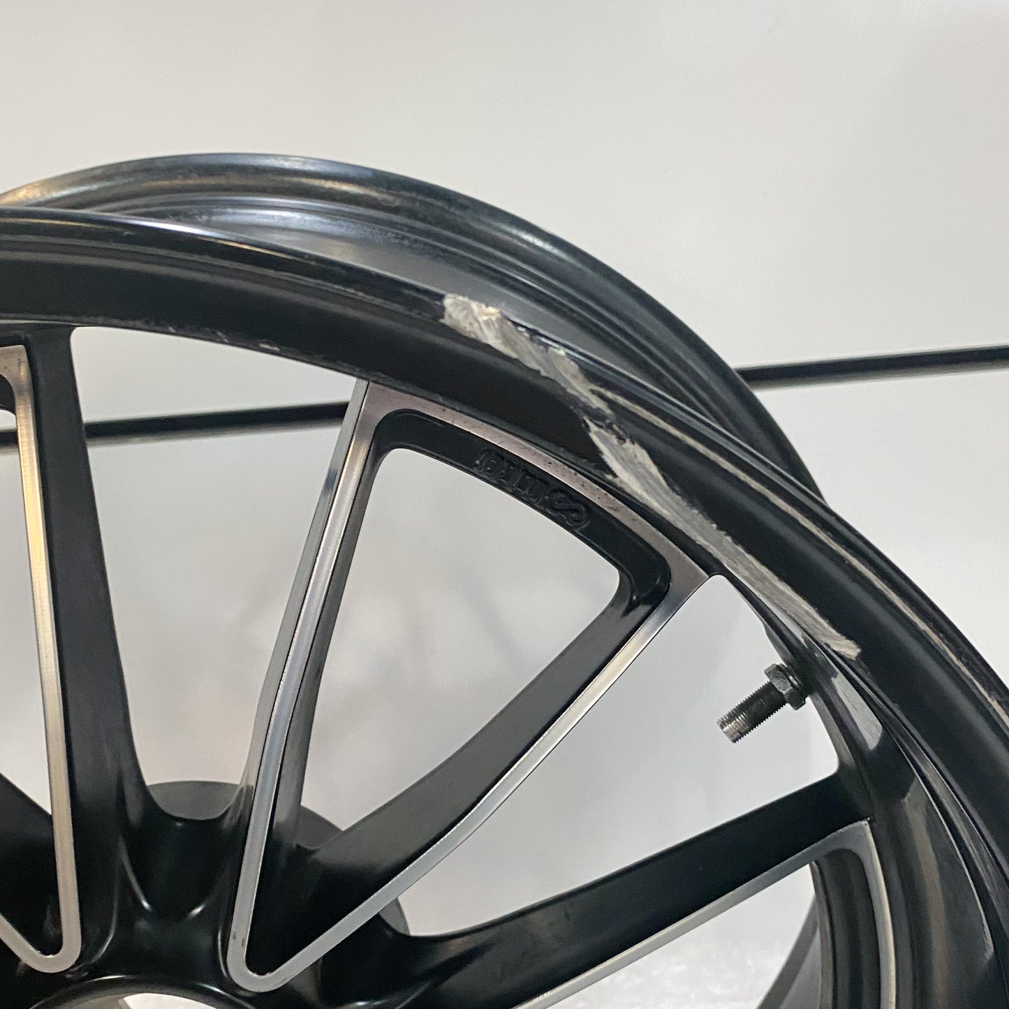 Ducati Diavel Rear Wheel Rim , Black 50211422AA USED