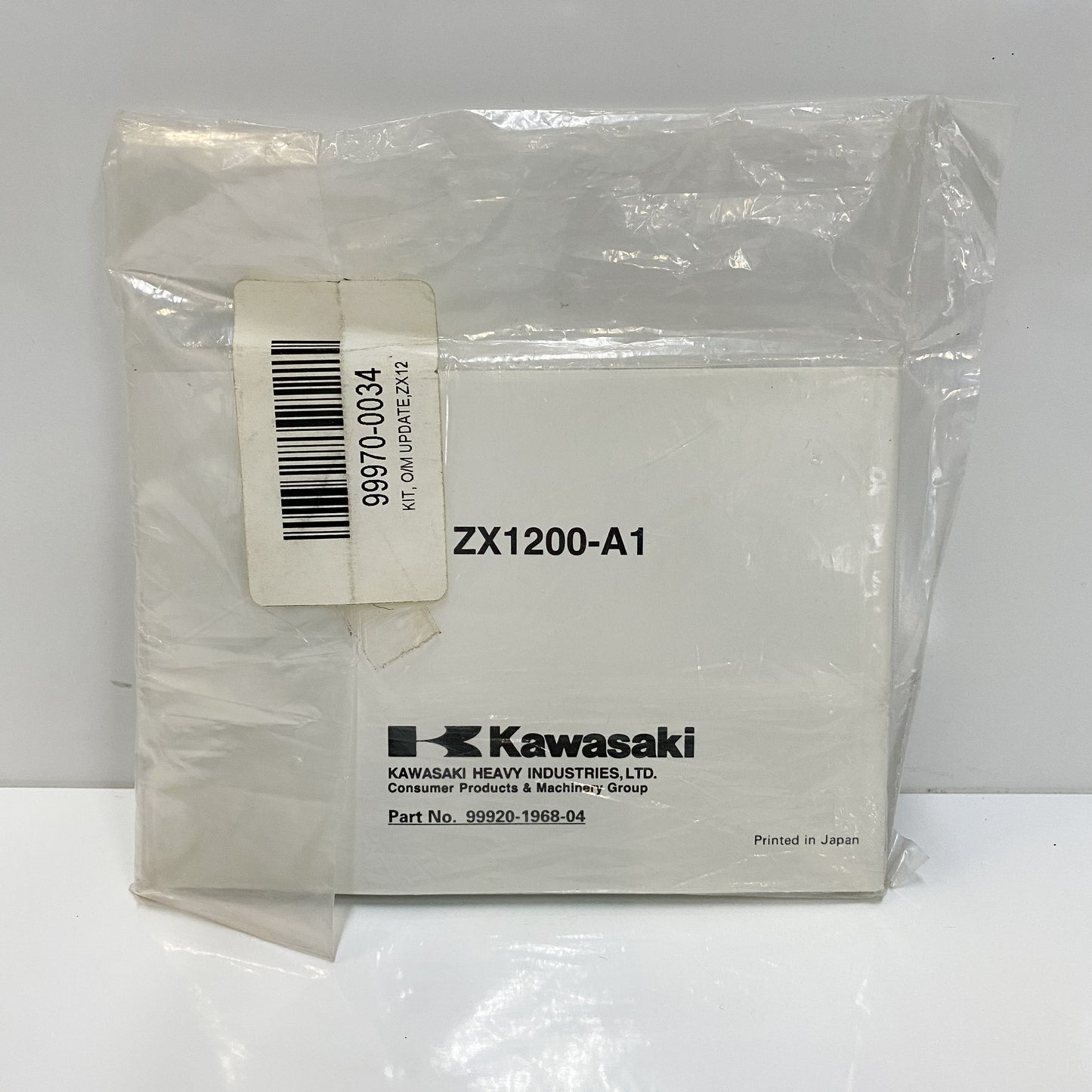 Kawasaki OWN MAN ZX1200A1 99920-1968-04