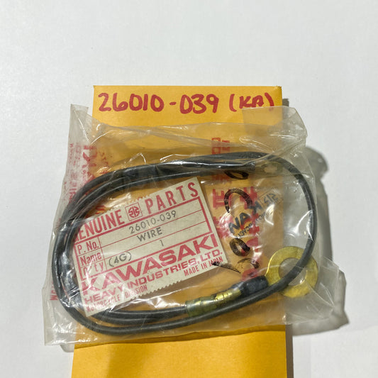 KAWASAKI WIRE-BATTERY GROUND 26010-039