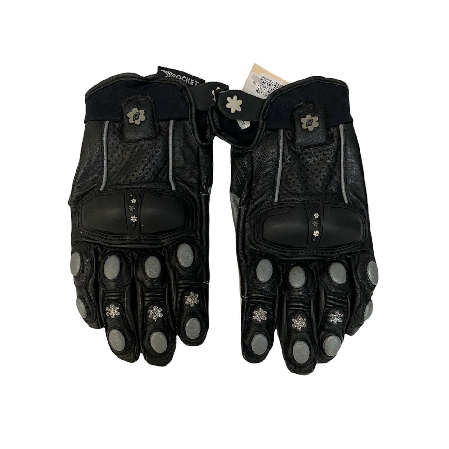Joe Rocket Women's Jet Set Gloves, Black/Silver X-Large 766-0005