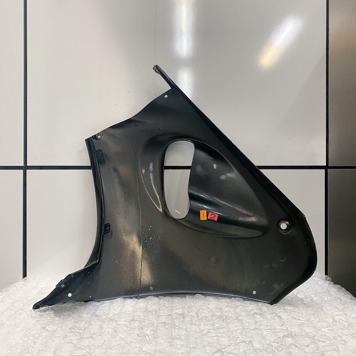 Triumph Right Fairing, Jet Black Sprint ST '98-'04 T2301901-PG NOS