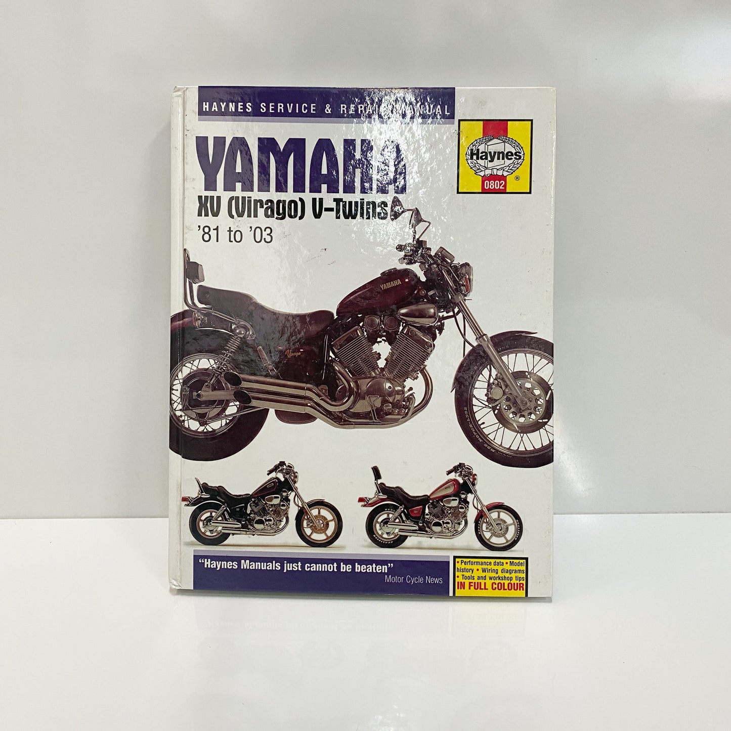 Haynes Yamaha XV '81 to '03 Repair Manual HM-802 NOS