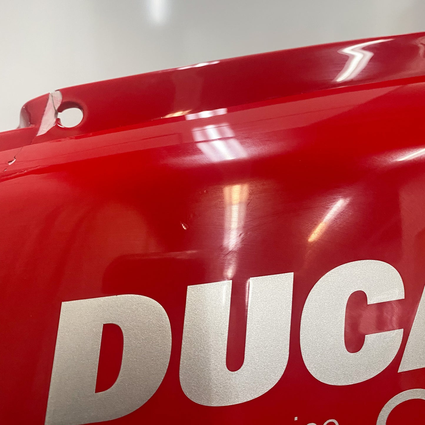 Ducati ST4S Right Upper Half Fairing Red 48011931BA USED