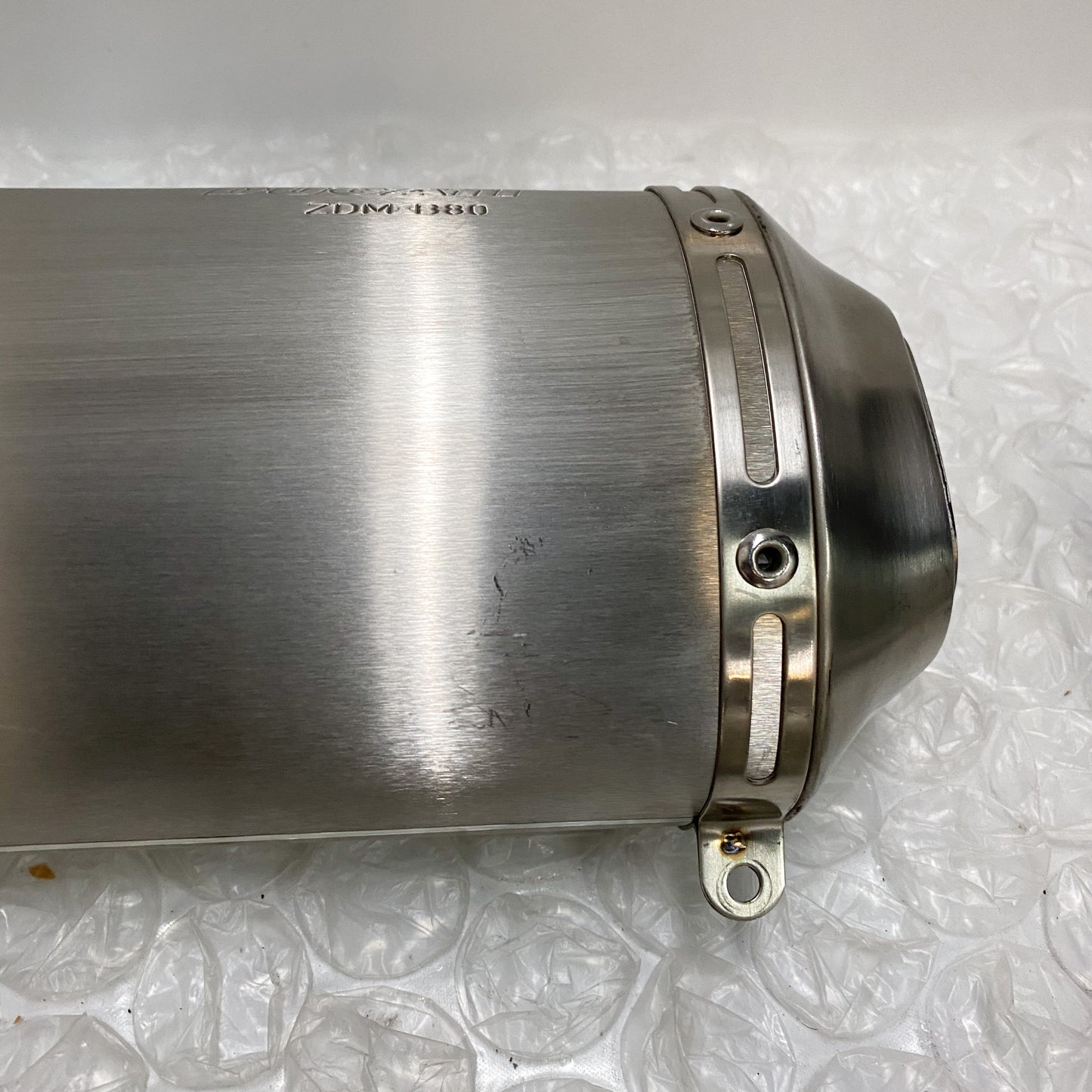 Ducati 848 EVO/848 EVO CORSE SE Stock OEM Exhaust Take-Off 57413171A & 57313171A (3)