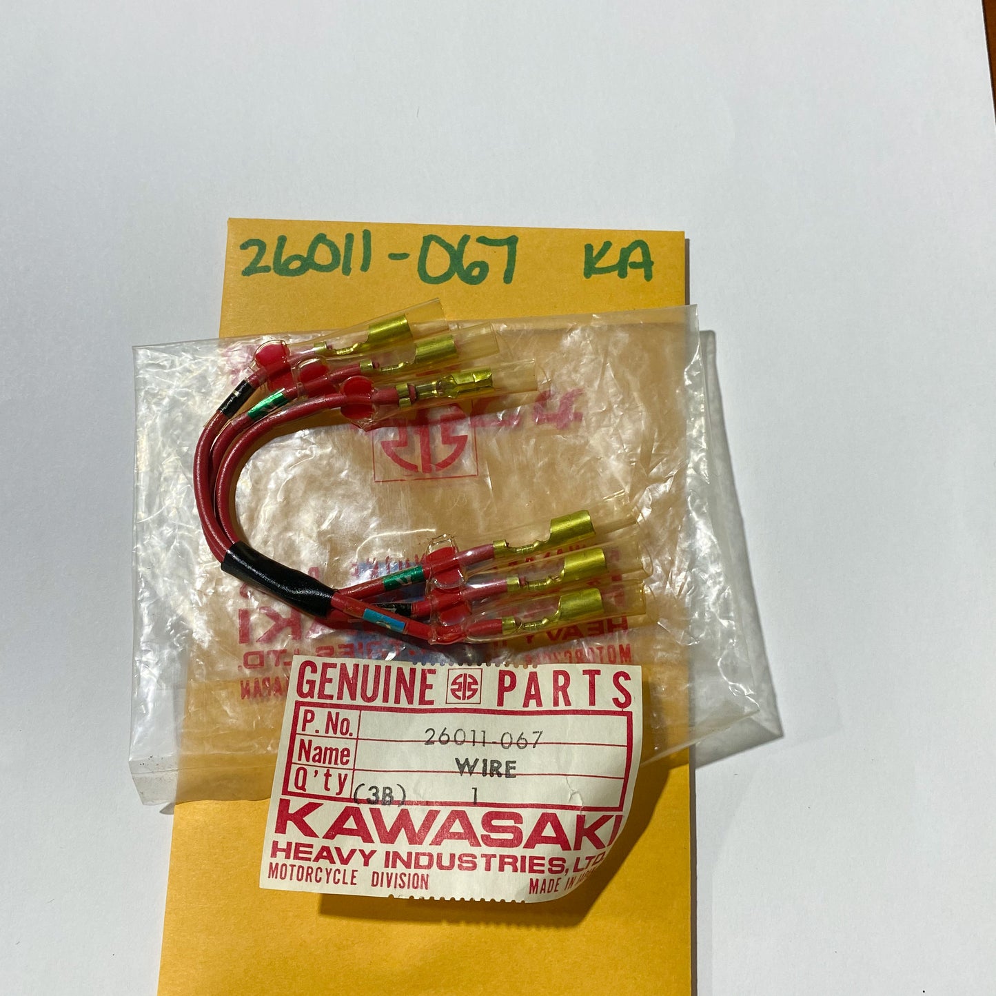 KAWASAKI WIRE,IGNITION SW LEAD | H1-D 26011-067