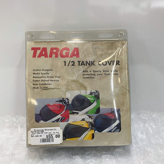 Targa 1/2 Tank Cover Black For Kawasaki ZX6R ZX6RR 03