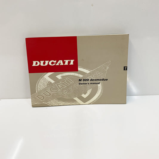 Ducati OEM M900 U.S.A Owners Manual 91370241A